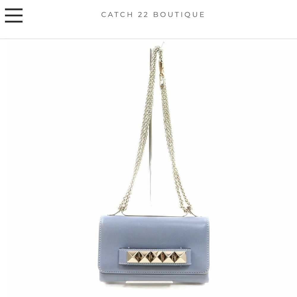 *SOLD* Valentino Va Va Voom Small Blue Crossbody Bag - Picture 2 of 9
